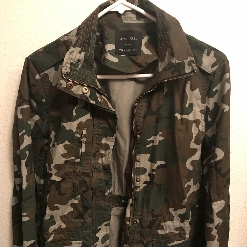 Camo Jacket worn once!